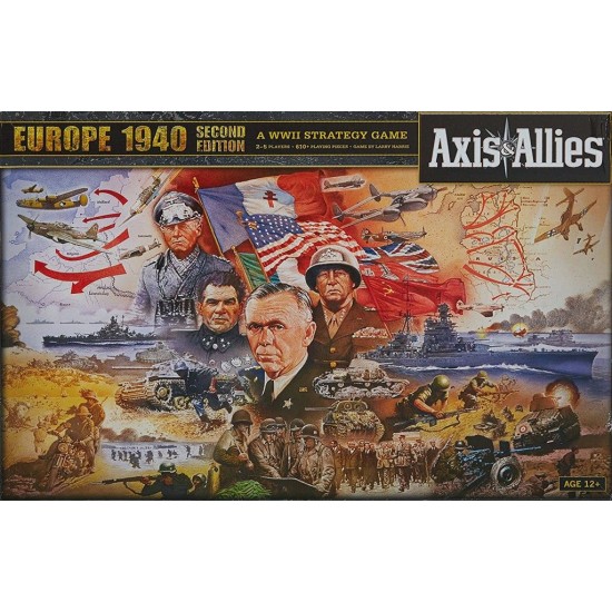 Axis & Allies Europe 1940 (2nd Edition) ($120.99) - War Games