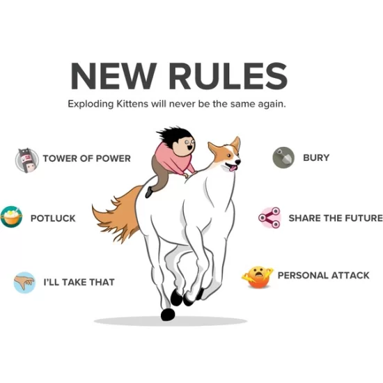 Exploding Kittens: Barking Kittens - Kids Exploding Kittens: Barking Kittens ($19.99) - Kids