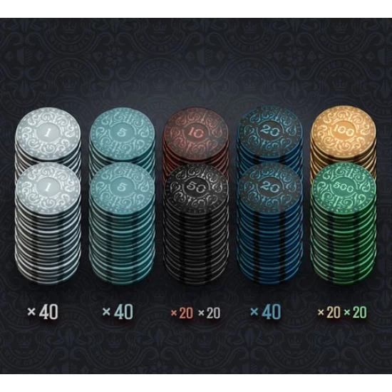 Iron Clays Printed Box Edition (200 Chips) - Tokens Iron Clays Printed Box Edition (200 Chips) ($90.99) - Tokens