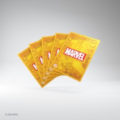 Marvel Champions Marvel Logo ORANGE (50) ($7.99) - Sleeves