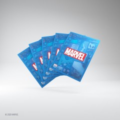 Marvel Champions Marvel Logo BLUE (50) ($7.99) - Sleeves