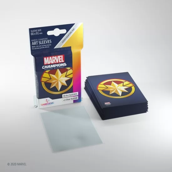 Marvel Champions Marvel Captain Marvel (50) - Sleeves Marvel Champions Marvel Captain Marvel (50) ($7.99) - Sleeves