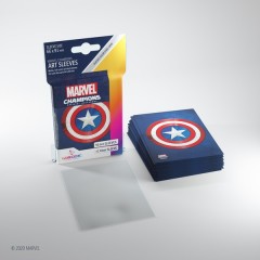 Marvel Champions Marvel Captain America (50) ($7.99) - Sleeves