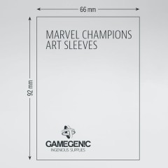 Marvel Champions Marvel Captain America (50) ($7.99) - Sleeves