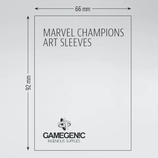 Marvel Champions Marvel Captain America (50) ($7.99) - Sleeves