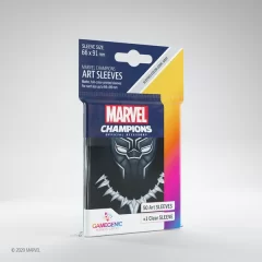 Marvel Champions Marvel Black Panther (50) - Sleeves Marvel Champions Marvel Black Panther (50) ($7.99) - Sleeves
