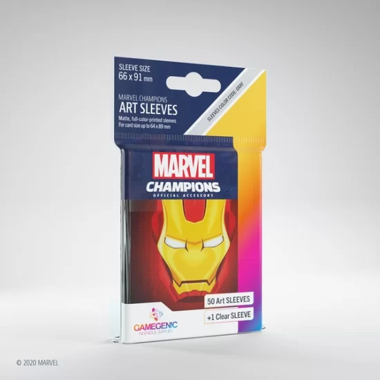 Marvel Champions Marvel Ironman (50) - Sleeves Marvel Champions Marvel Ironman (50) ($7.99) - Sleeves