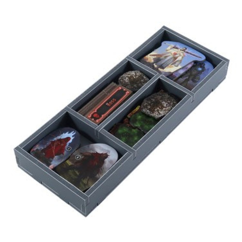 Organizador Para Gloomhaven: Jaws Of The Lion – Encarte De HDF Para Cartas Sleeveadas