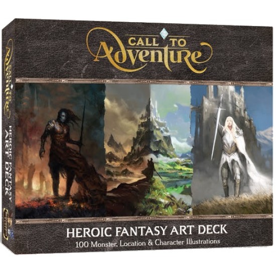 Call To Adventure: Heroic Fantasy Art Deck - Board Games