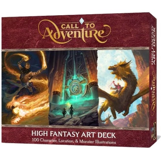 Call To Adventure: High Fantasy Art Deck - Board Games