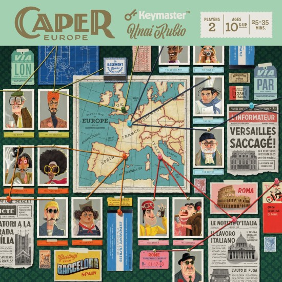 Caper: Europe ($37.99) - Strategy