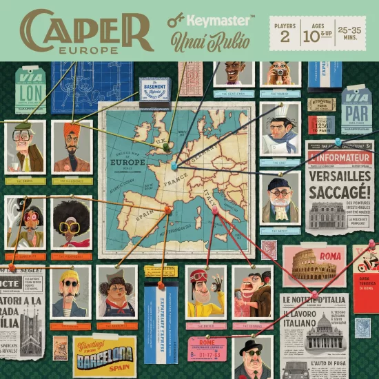 Caper: Europe - Strategy Caper: Europe ($37.99) - Strategy