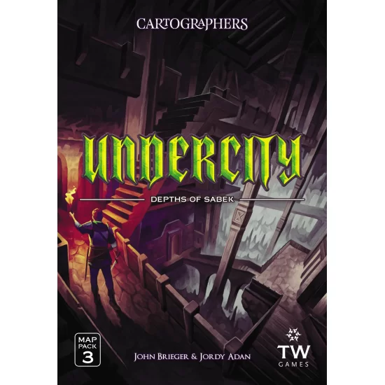 Cartographers Map Pack 3: Undercity – Depths of Sabek - Solo Cartographers Map Pack 3: Undercity – Depths of Sabek ($11.99) - Solo