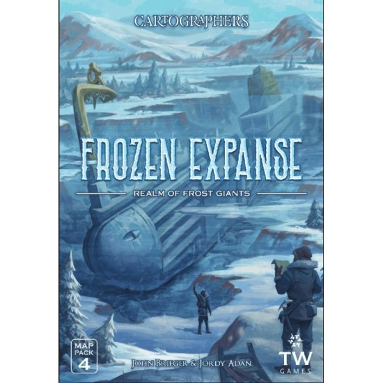 Cartographers Map Pack 4: Frozen Expanse – Realm of Frost Giants ($11.99) - Solo