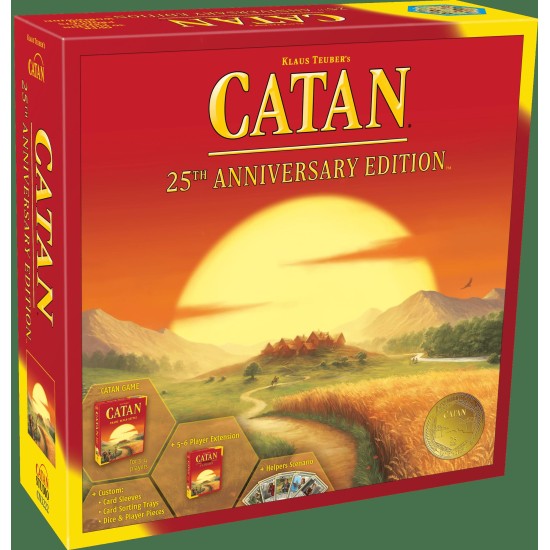Catan: 25th Anniversary Edition ($100.99) - Family