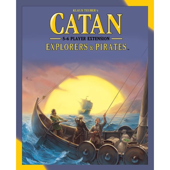 Catan: Explorers & Pirates – 5-6 Player Extension ($41.99) - Strategy