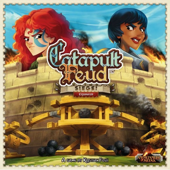 Catapult Feud: Siege! Expansion ($46.99) - 2 Player