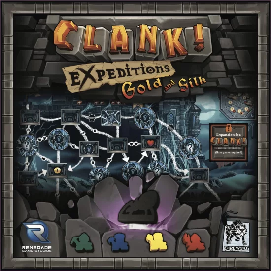 Clank! Expeditions: Gold and Silk - Thematic Clank! Expeditions: Gold and Silk ($26.99) - Thematic