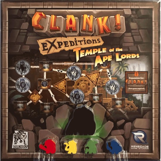 Clank! Expeditions: Temple of the Ape Lords ($26.99) - Thematic