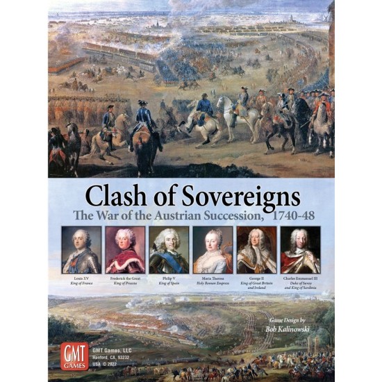Clash of Sovereigns: The War of the Austrian Succession, 1740-48 ($76.99) - War Games