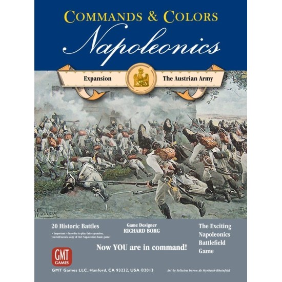 Commands & Colors: Napoleonics Expansion #3 – The Austrian Army - War Games Commands & Colors: Napoleonics Expansion #3 – The Austrian Army ($95.99) - War Games
