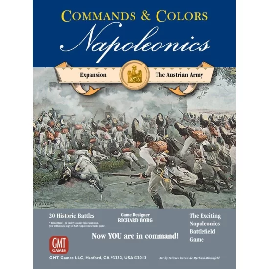 Commands & Colors: Napoleonics Expansion #3 – The Austrian Army - War Games Commands & Colors: Napoleonics Expansion #3 – The Austrian Army ($95.99) - War Games