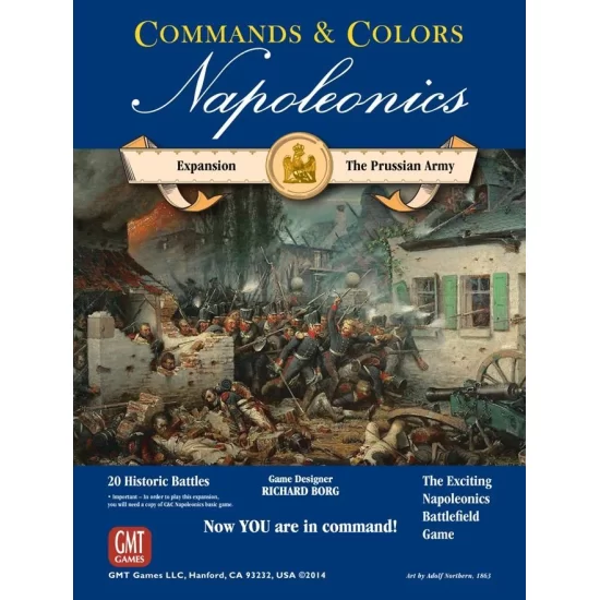 Commands & Colors: Napoleonics Expansion #4 – The Prussian Army - War Games Commands & Colors: Napoleonics Expansion #4 – The Prussian Army ($95.99) - War Games