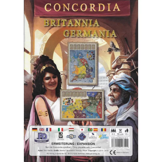 Concordia: Britannia / Germania - Strategy Concordia: Britannia / Germania ($26.99) - Strategy