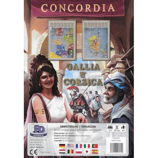 Concordia: Gallia / Corsica - Strategy Concordia: Gallia / Corsica ($26.99) - Strategy