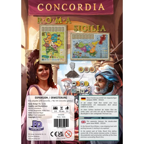 Concordia: Roma / Sicilia - Board Games Concordia: Roma / Sicilia - Board Games