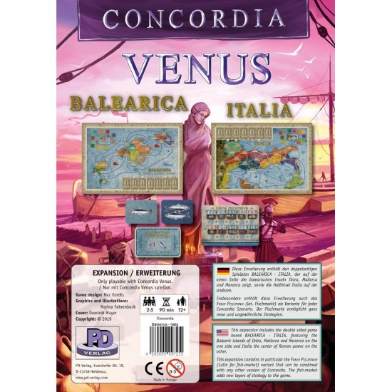 Concordia Venus: Balearica / Italia ($30.99) - Strategy
