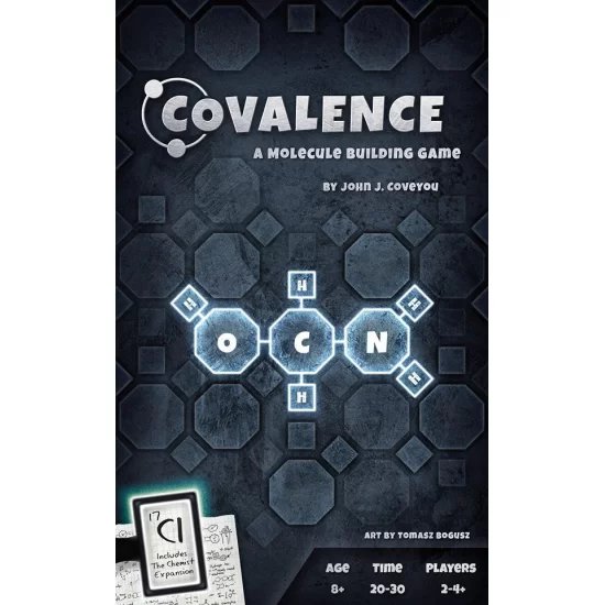 Covalence: A Molecule Building Game - Coop Covalence: A Molecule Building Game ($22.99) - Coop