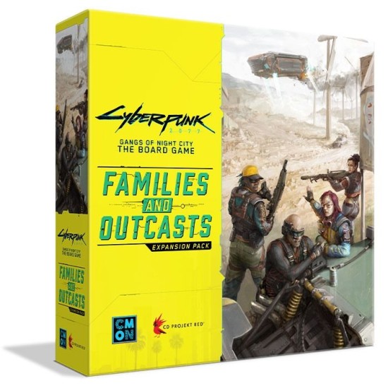 Cyberpunk 2077: Gangs of Night City – Families and Outcasts ($60.99) - Board Games