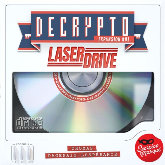 Decrypto: Expansion #01 – Laserdrive ($17.99) - Party