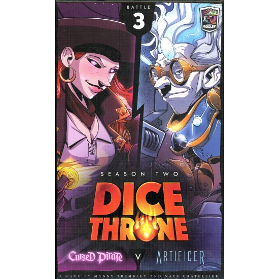 Dice Throne: Season Two – Cursed Pirate v. Artificer ($32.99) - 2 Player