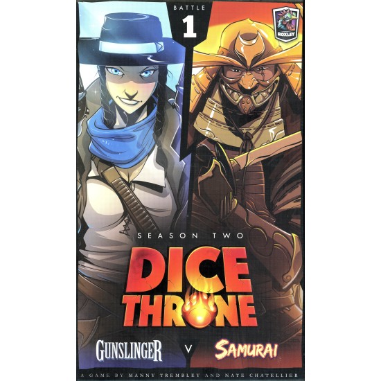 Dice Throne: Season Two – Gunslinger v. Samurai ($32.99) - 2 Player