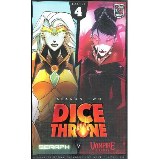 Dice Throne: Season Two – Seraph v. Vampire Lord ($32.99) - 2 Player