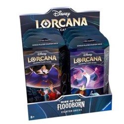 Disney Lorcana: Rise Of The Floodborn: Starter Deck Display