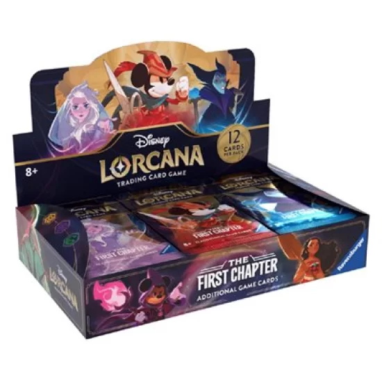 Disney Lorcana: The First Chapter: Booster Display - Board Games Disney Lorcana: The First Chapter: Booster Display - Board Games