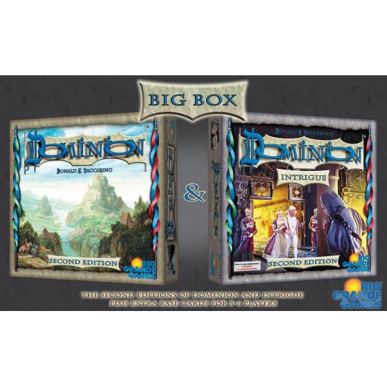Dominion (Second Edition) Big Box ($79.99) - Thematic