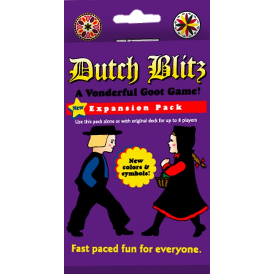Dutch Blitz Enhanced Purple Expansion Pack - Board Games