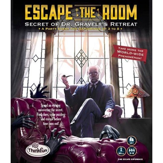 Escape the Room: Secret of Dr. Gravely s Retreat ($33.99) - Coop
