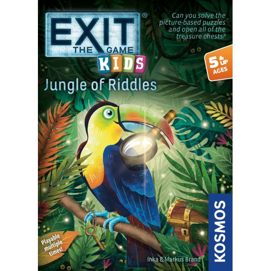 Exit: The Game – Kids: Jungle of Riddles ($22.99) - Solo