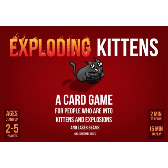 Exploding Kittens ($27.99) - Party