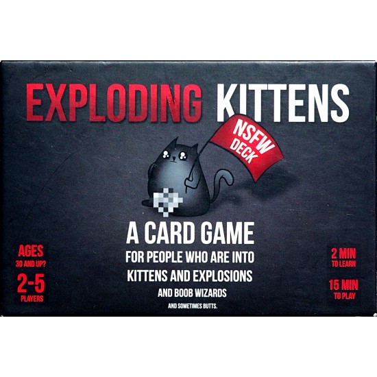 Exploding Kittens: NSFW Deck ($26.99) - Adult
