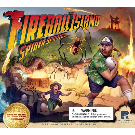 Fireball Island: The Curse of Vul-Kar – Spider Springs ($46.99) - Kids