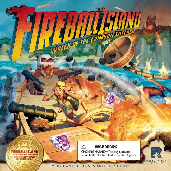 Fireball Island: The Curse of Vul-Kar – Wreck of the Crimson Cutlass ($46.99) - Family