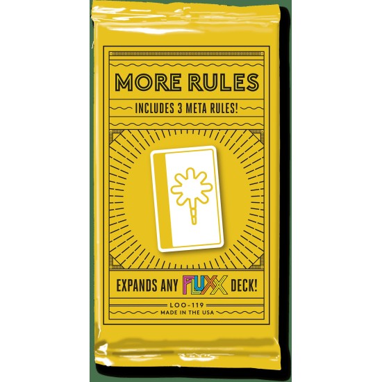 Fluxx: More Rules ($10.99) - Family