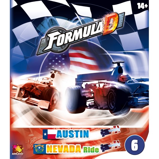Formula D: Circuits 6 – Austin & Nevada Ride - Board Games