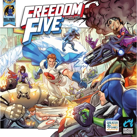 Freedom Five: A Sentinel Comics Board Game Freedom Five: A Sentinel Comics Board Game